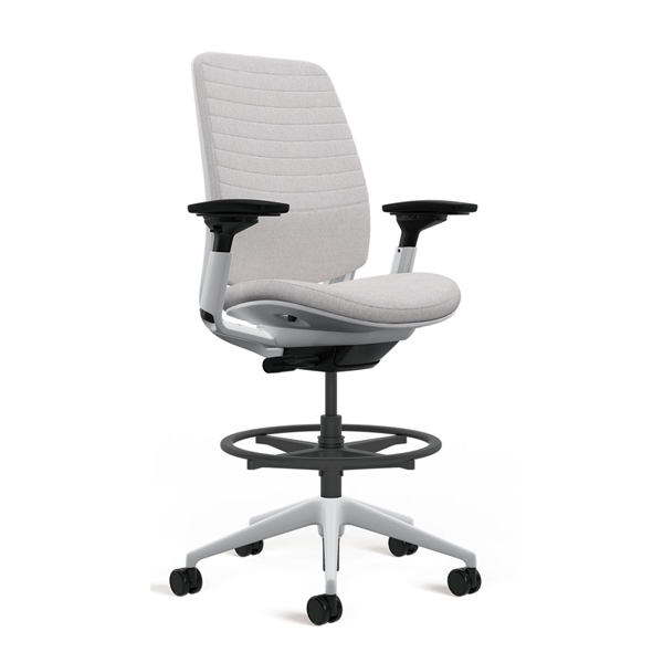 ウィルクハーン　エーライン肘付きメッシュグレー コクヨ KOKUYO Wilkhahnミーティングチェアー Aline. エーライン