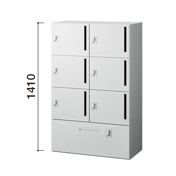 オカムラ レクトライン収納(Rectline) 片開き書庫 上置き・下