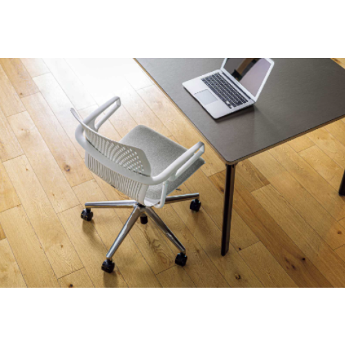 内田洋行 ミーティングチェア Cazetora(カゼトラチェア) 5本回転脚 背  