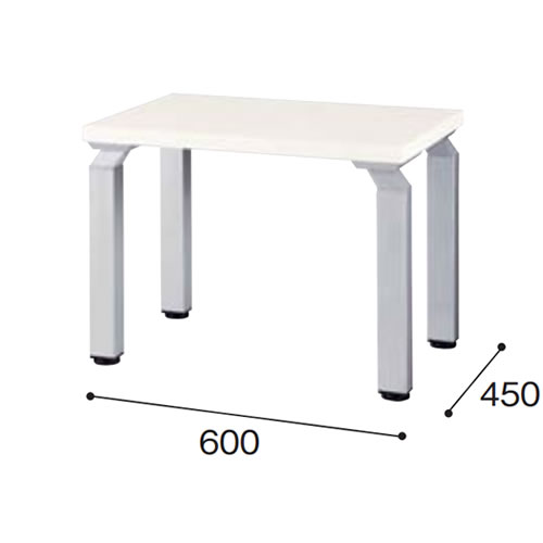 ナイキ 応接セット ZRE152型用 サイドテーブル W450×D600×H450 WKD046