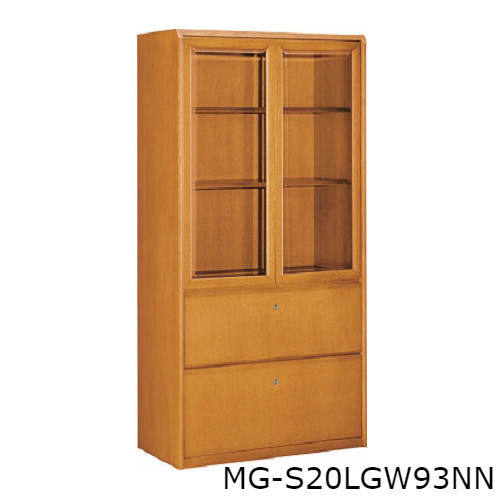 コクヨ 役員室用家具 マネージメント S200シリーズ ラテラル書棚 W900×D445×H1800 MG-S20LG