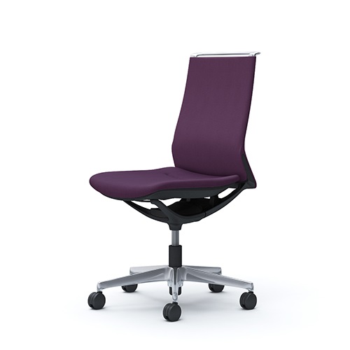 オカムラ モードチェア ミックス ミドルバック 肘なし アルミフレーム 5本脚 CA15BS-FWM/CA15BS-FWN/CA15BZ-FWM/CA15BZ-FWN