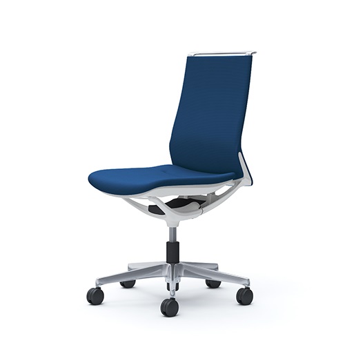 オカムラ モードチェア プレーン・ インターロック ミドルバック アルミフレーム 5本脚 CA15BS-FXW/CA15BS-FS/CA15BZ-FXW/CA15BZ-FS