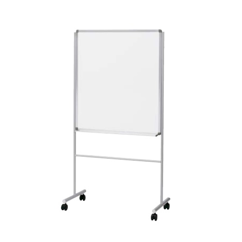 ナイキ ホワイトボード  両面ミーティングボード(両面ホワイト) W864×D450×H1600 BBJ-7120A