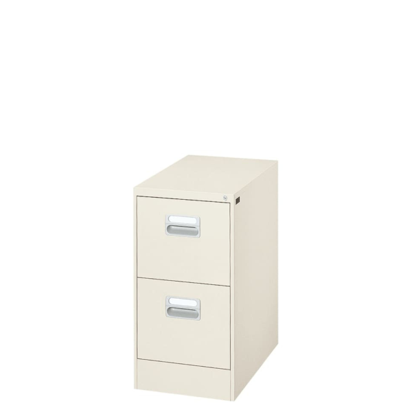 ナイキ ファイリングキャビネット A4サイズ引き出しタイプ 1列-2段 A4-2-LG