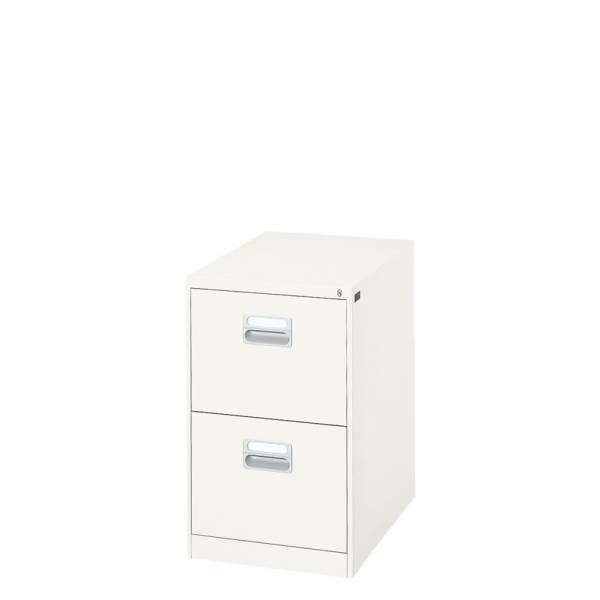 ナイキ ファイリングキャビネット B4サイズ引き出しタイプ 1列-2段 B4-2-WC