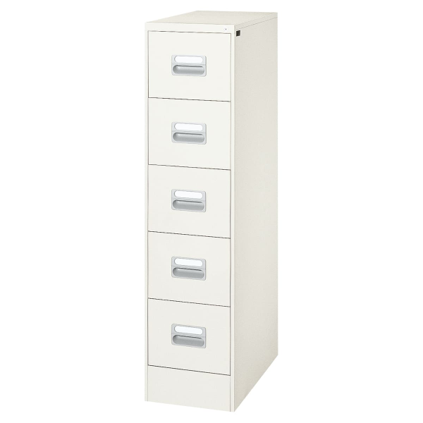 ナイキ ファイリングキャビネット B5サイズ引き出しタイプ 1列-5段 B5-5-WC