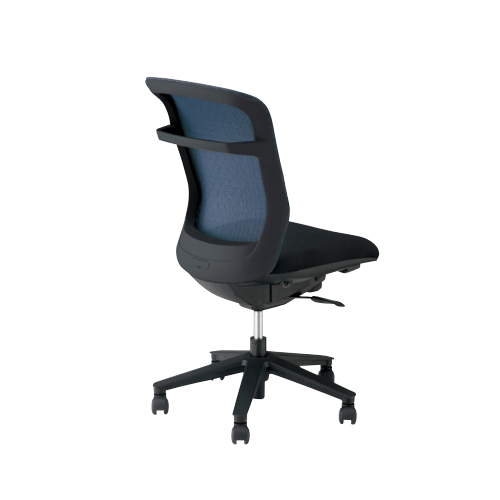 ナイキ パウザチェア(Pausa) PAE型 メッシュ張り ミドルバック 肘なし PAENB510F-TBLB