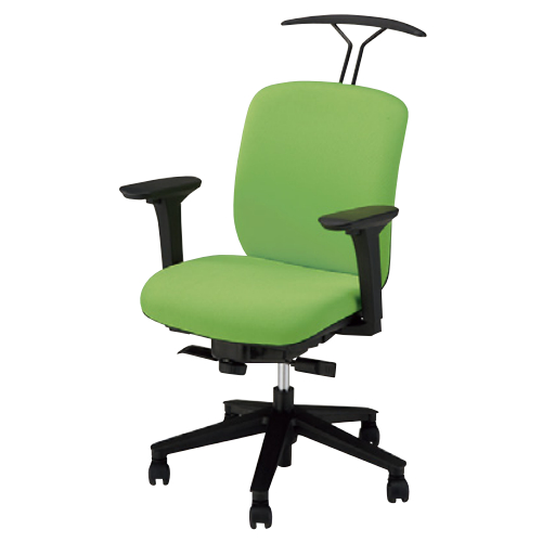 ナイキ ヴィアーレチェア ミドルバック 布張り ハンガー付 可動肘付 VE511FAH