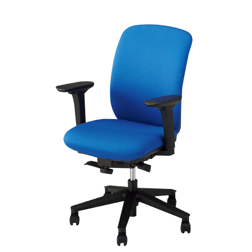 ナイキ ヴィアーレチェア ハイバック ビニールレザー張り ハンガーなし 可動肘付 VE513A-BL/VE513A-BK