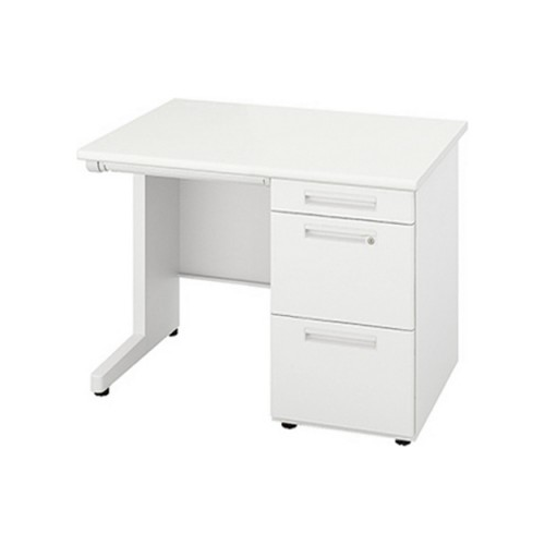 ナイキ XEDH型デスク 片袖デスク W1000×D700×H720 XEDH107G-WH/XEDH107G-WS