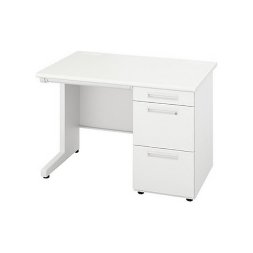 ナイキ XEDH型デスク 片袖デスク W1100×D700×H720 XEDH117J-WH/XEDH117J-WS