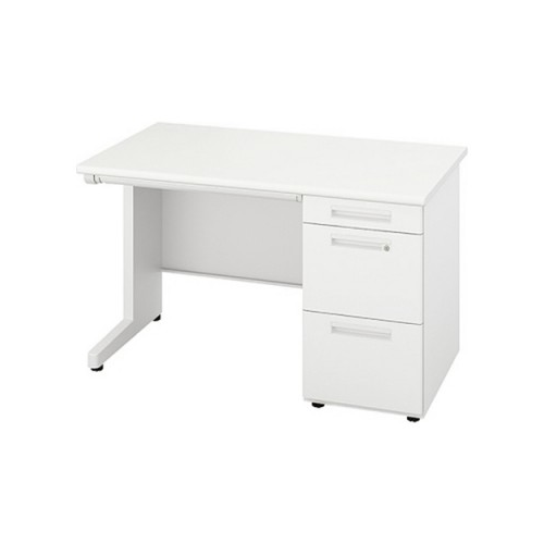 ナイキ XEDH型デスク 片袖デスク W1200×D700×H720 XEDH127G-WH/XEDH127G-WS