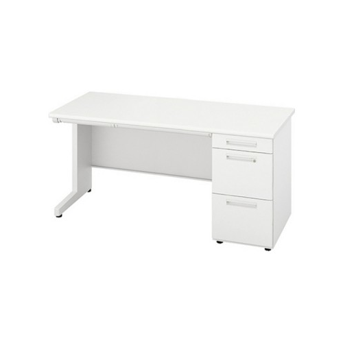 ナイキ XEDH型デスク 片袖デスク W1600×D700×H720 XEDH167G-WH/XEDH167G-WS