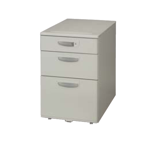 ナイキ NED型デスク ワゴン W395×D600×H611 NED046SXC-AWH