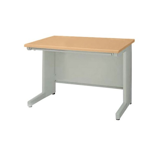 ナイキ NED型デスク 平デスク 引き出し付　W800×D700×H700 NED087F-AWH/NED087F-AWL