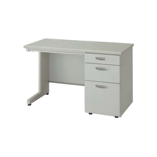 ナイキ NED型デスク 片袖デスク W1100×D700×H700 NED117B-AWH/NED117B-AWL