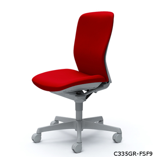 オカムラ スラートチェア ハイバック 肘なし 樹脂脚  C335WR-FS/C335ZR-FS/C335GR-FS/C335XR-FS/C335JR-FS/C335CR-FS