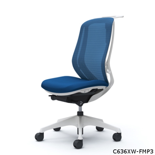 オカムラ シルフィーチェア ハイバック メッシュタイプ 肘なし ハンガー付 樹脂成型脚 C636XR-FM/C636XW-FM