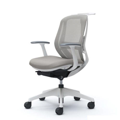 オカムラ シルフィー ローバック メッシュ デザインアーム ハンガー.ランバーサポート付 樹脂成型脚 C642XS-FM/C642XZ-FM