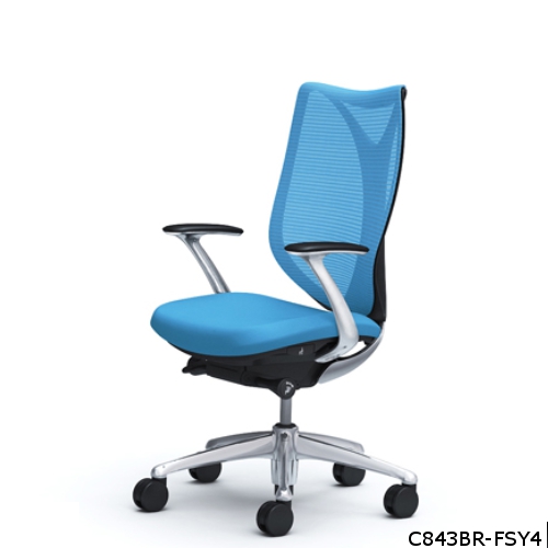 オカムラ サブリナチェア スタンダード ハイバック デザインアーム C843BW-FS/C843BR-FS