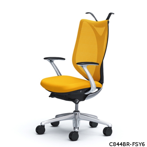 オカムラ サブリナチェア スタンダード ハイバック デザインアーム ハンガー付 C844BW-FS/C844BR-FS