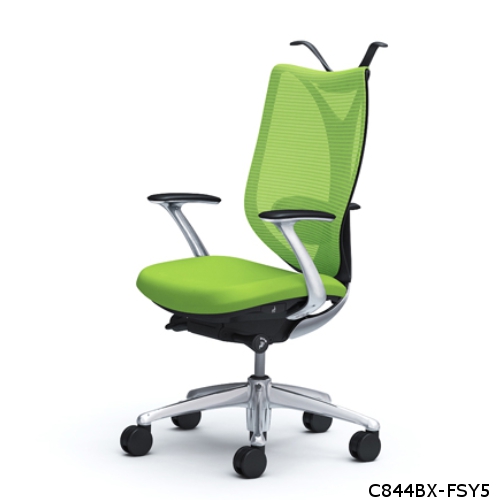 オカムラ サブリナチェア スタンダード ハイバック デザインアーム ハンガー付 ランバーサポート付 C844BY-FS/C844BX-FS