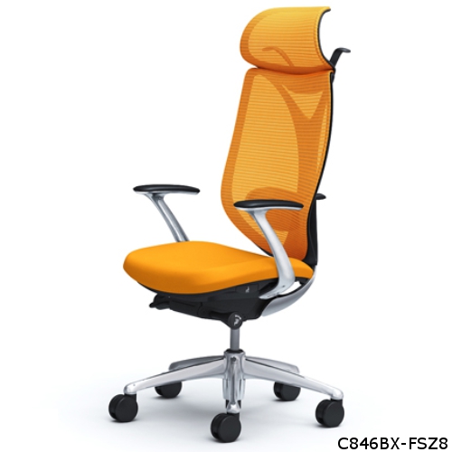 オカムラ サブリナチェア スタンダード エクストラハイバック デザインアーム ハンガー付 ランバー付 C846BY-FS/C846BX-FS