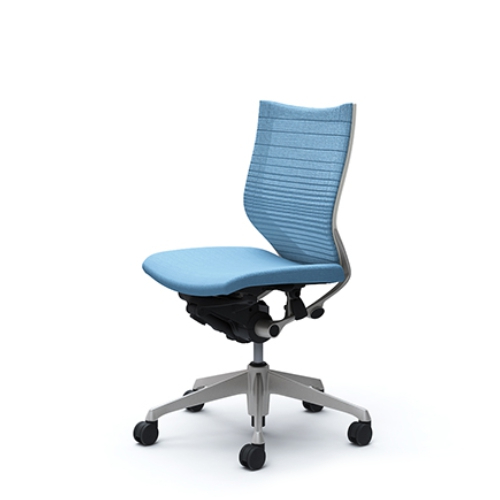 オカムラ バロンチェア　グラデーションサポートmesh ローバック 肘無 シルバーフレーム　CP33DR-FGR/CP33DW-FGR