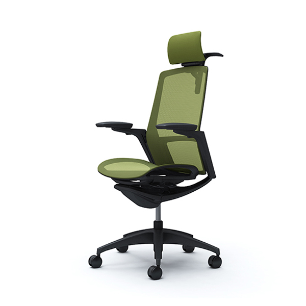 オカムラ フィノラチェア エクストラハイバック 座メッシュ ブラックパネル ブラック脚 アジャストアーム C78BMR-F1E/C78BMR-F1F