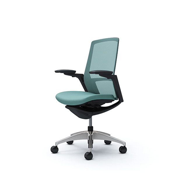 オカムラ フィノラチェア ハイバック 座クッション メッキパネル ポリッシュ脚 アジャストアーム C787BR-F1G/C787BR-F1H