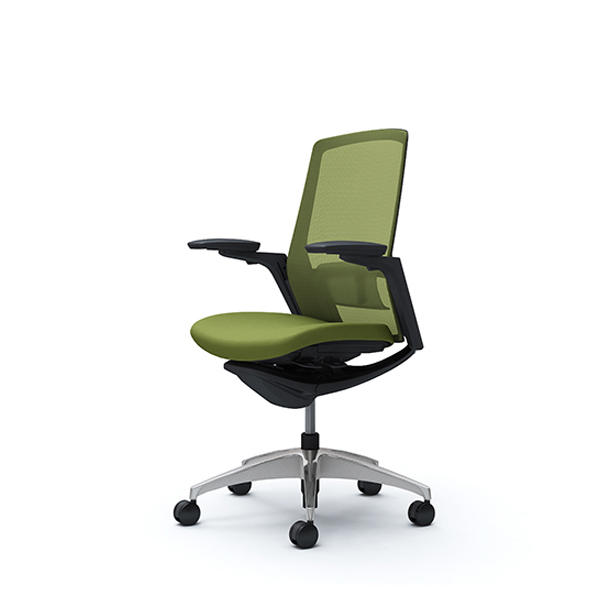 オカムラ フィノラチェア ハイバック 座クッション ブラックパネル ポリッシュ脚 アジャストアーム C787AS-F1G/C787AS-F1H