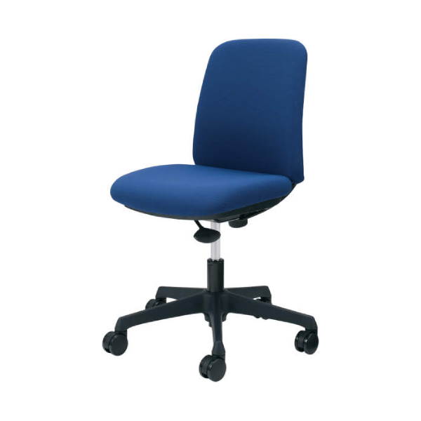 オカムラ ライブエントリーチェア 5本脚（コンパクト） 肘なし ボディカラーブラック CD13AR-FM3/CD13AR-FZH