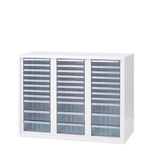 プラス エルロク(L6) クリアケースキャビネット コンビ3列 下置き L6-70KC-CT 648-952