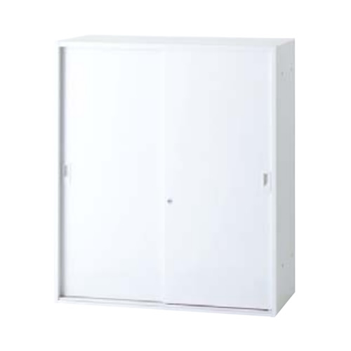 ウチダ BEストレージ 引違書庫　上下兼用 W900×D450×H1050 SH-10（C） 5-849-0622