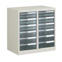 コクヨ　書類整理庫 トレーユニット トレーキャビネット 2列深型6段 W590×D400×H615 A4縦型 S-A122F1N