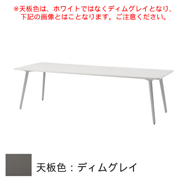 内田洋行 ミーティングテーブル レムナ(LEMNA) 単体タイプ 長方形タイプ 配線孔なし MT2490 5-203-59□6