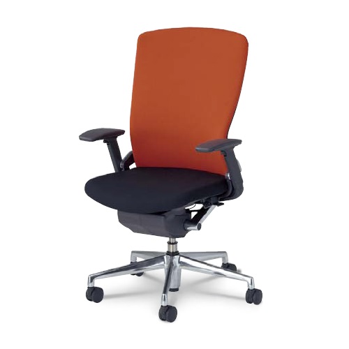 ウチダ パルス(Pulse)チェア クロスバックタイプ 樹脂カバー アジャスタブル肘付 PA2-320C 5-346-361