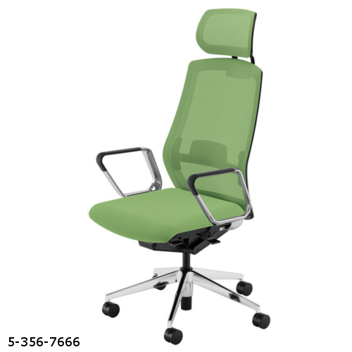 展示品・2023年製】内田洋行 セレッツァ 固定肘 マリンブルー 見よ 