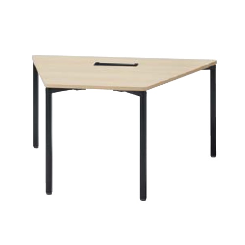 ウチダ プレナテーブル 1on1ミーティングテーブル アジャスタータイプ PLENA/台形1412 AJ 5-107-44