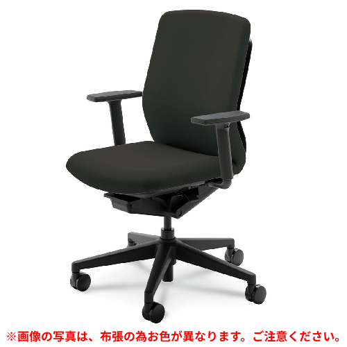 ウチダ クレネチェア ハイバック アジャスタブル肘 ブラック脚 ブラックシェル ナイロンC KA-330BBA1 PA/5-377-233