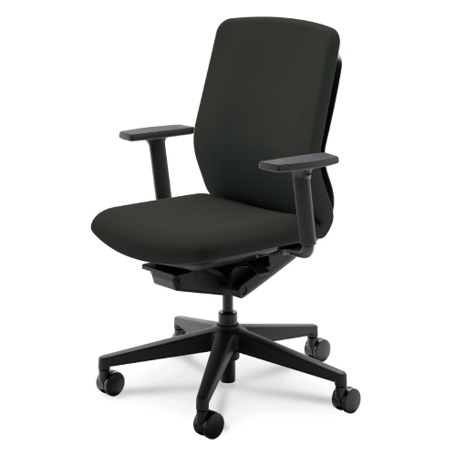 ウチダ クレネチェア DEOFACTOR Antivirusハイバック アジャスタブル肘 脚シェル:ブラック 5-377-238/5-377-237