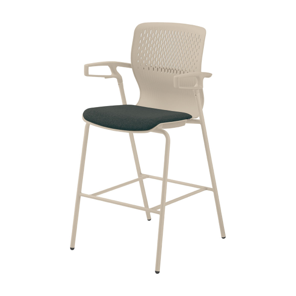 内田洋行 ミーティングチェア カゼトラチェア (Cazetora) ハイシート 背ヌード 肘付 6-118-1240