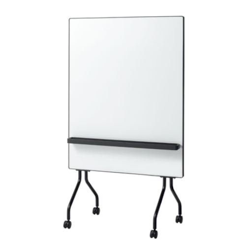 ウチダ ASボード 両面スチールホワイトボード 本体ブラック AS-V1509B両面SW W896×D466×H1500 6-193-0103
