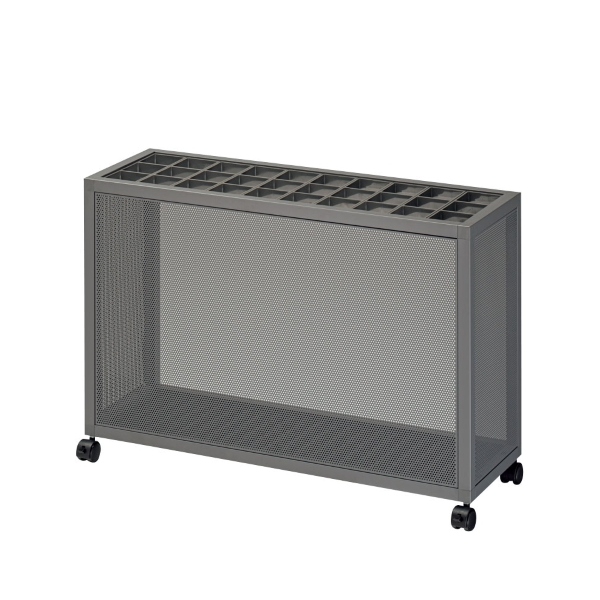 内田洋行 カサタテ スタンダードシリーズ クローズタイプ 30本用 キャスター 6-407-1180