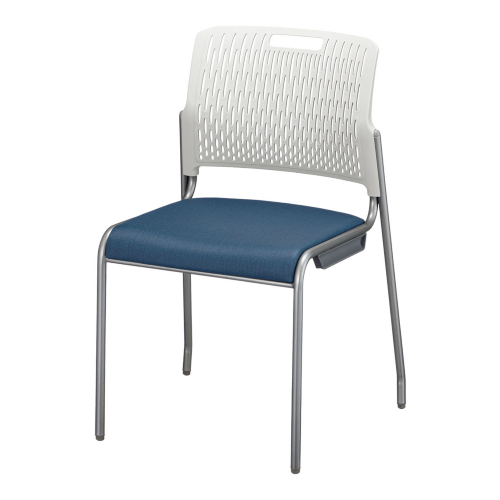 ウチダ ミーティングチェア MF-280シリーズ 4本脚 ビニールレザー張り 肘なし MF-281FN W/6-111-2135