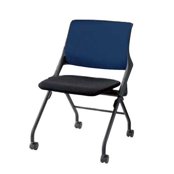 ウチダ ミーティングチェア CF610 シリーズ 布張り CF613B/6-113-613
