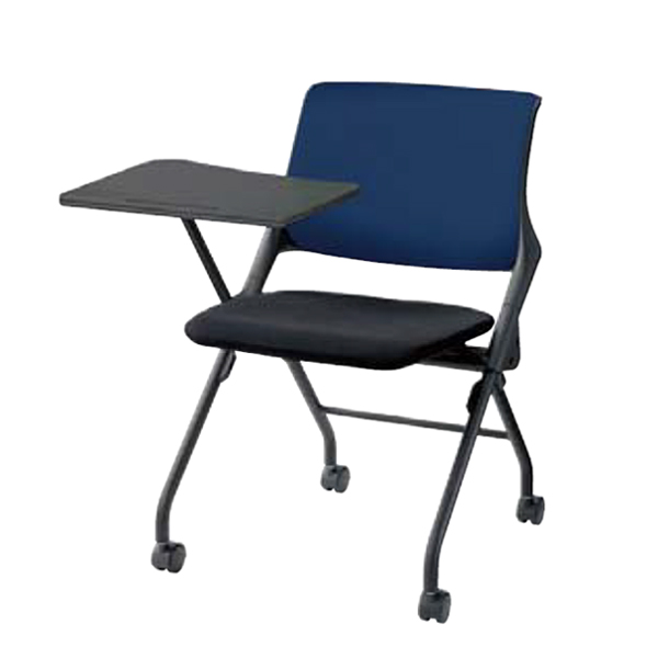 ウチダ ミーティングチェア CF610 シリーズ 布張り テーブル付 A3テーブル台付 CF633B/6-113-633