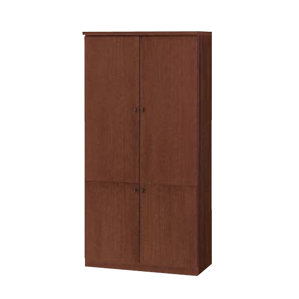 ウチダ 役員用家具 EDファニチュア SVシリーズ 両開き書棚 W900×D450×H1800mm 1-379-2056