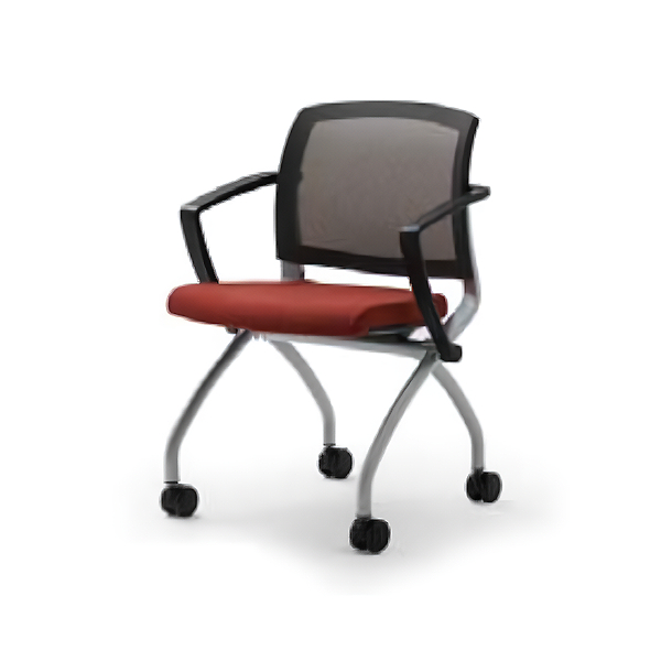 内田洋行 ミーティングチェア FURSYS(ファシス) CH0015シリーズ メッシュタイプ CH0015AF/CH0015WAF 肘付 6-109-041/6-109-043